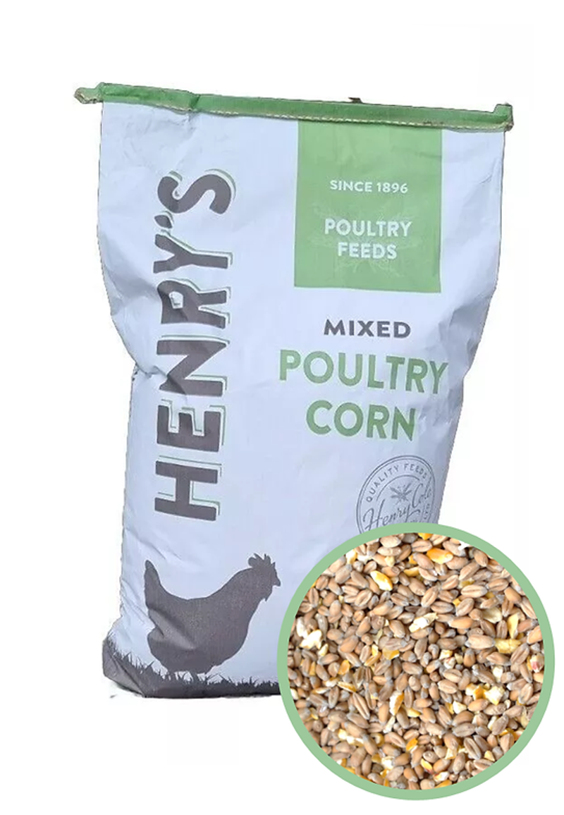 Henry's Mixed Poultry Corn 20kg