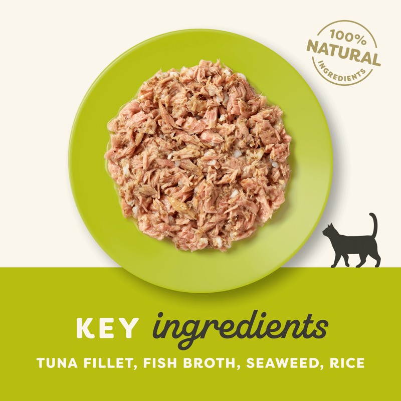 Applaws Cat Can Tuna Fillet with Seaweed in Broth 70g-1