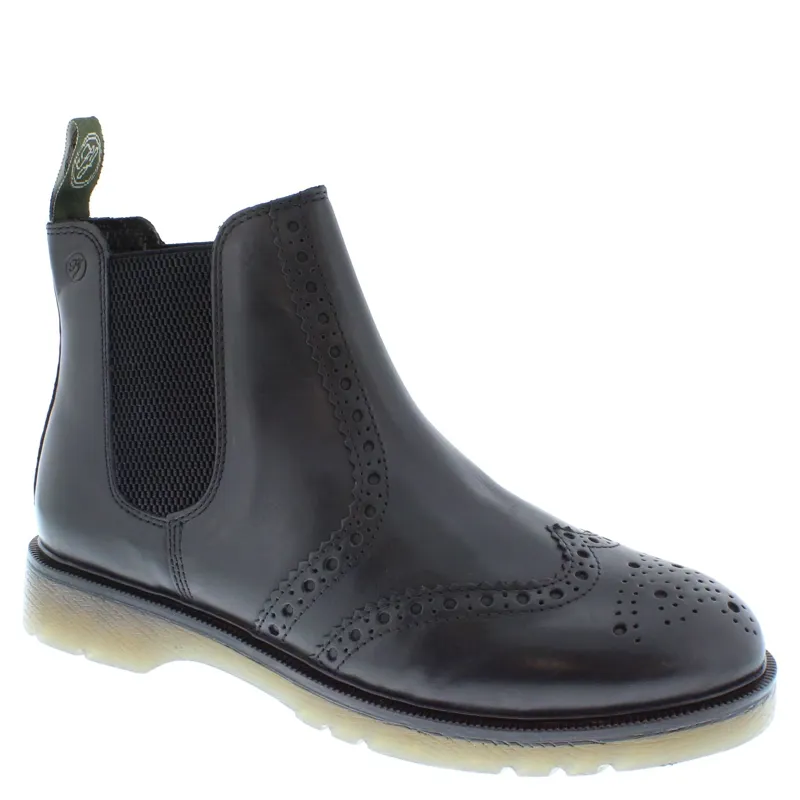 Frank James Warkton Boots Black Size 8