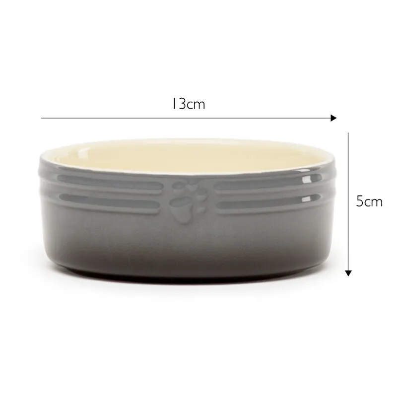 Scruffs Ombre Food Bowl Grey-1