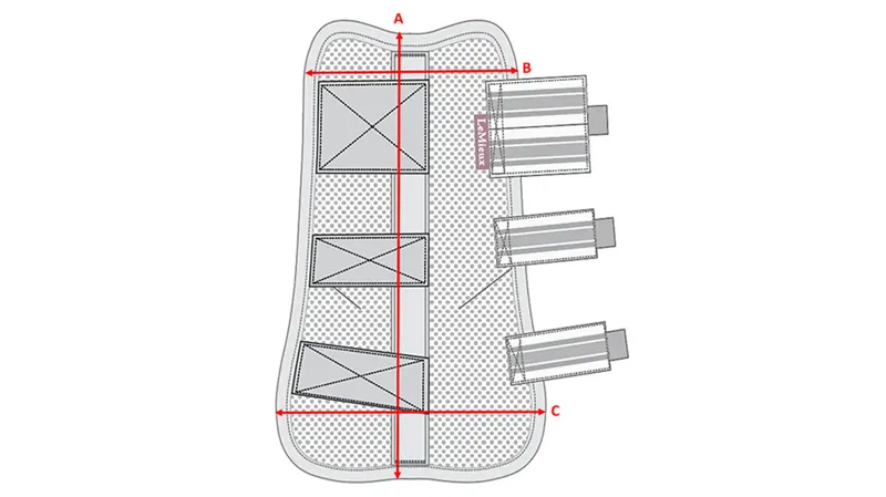 LeMieux Arika Mesh Fly Boots Navy-2