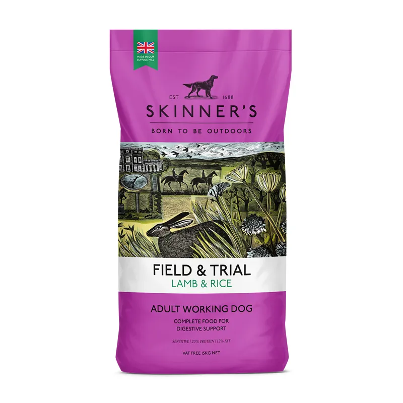 Skinners Field and Trial Lamb and Rice Hypoallergenic 15kg