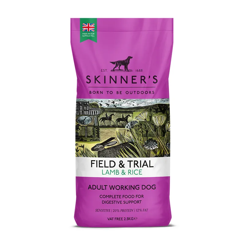 Skinners Field and Trial Lamb and Rice Hypoallergenic 2.5kg