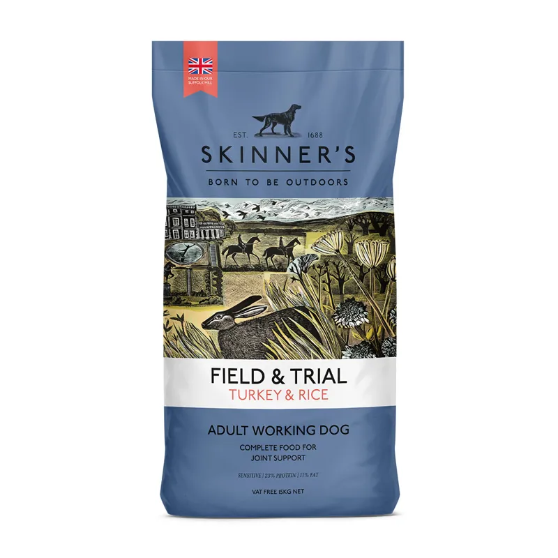 Skinners Field and Trial Turkey and Rice with Joint Aid 15kg