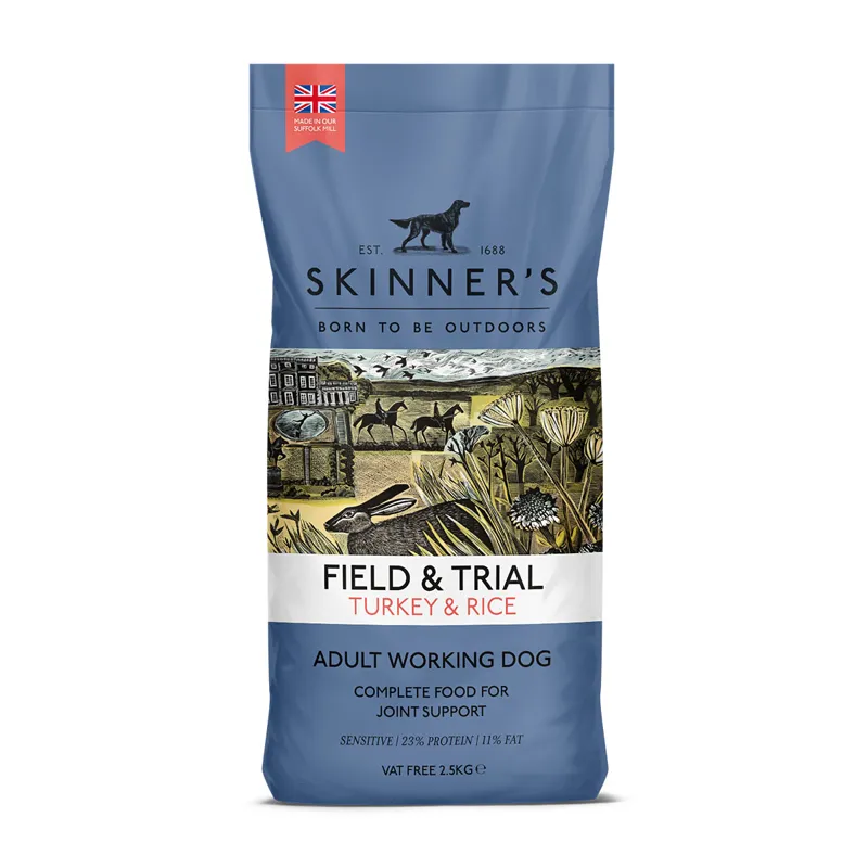 Skinners Field and Trial Turkey and Rice with Joint Aid 2.5kg