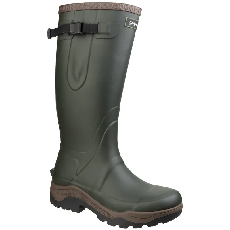 Cotswold Compass Wellington Boots Green-1