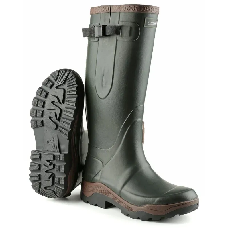 Cotswold Compass Wellington Boots Green-4