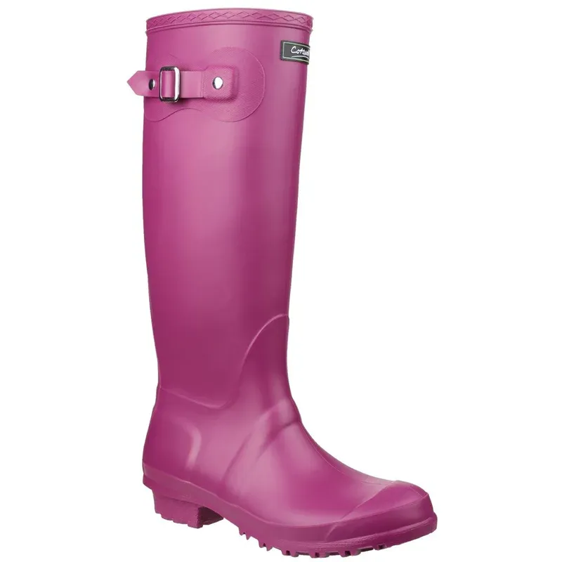 Cotswold Sandringham Wellington Boots Berry-3