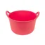 Red Gorilla Plas 2 Handled Power Tub Pink