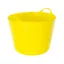 Red Gorilla Large 38L Tub Yellow