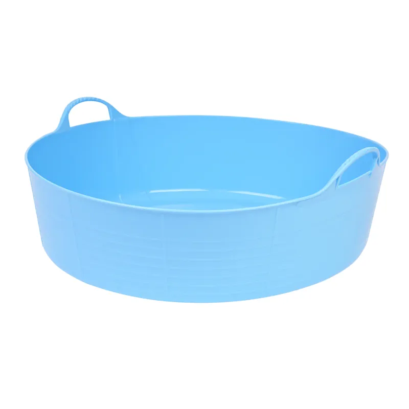 Red Gorilla Large Shallow 35L Tub Sky Blue