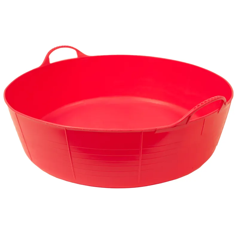 Red Gorilla Large Shallow 35L Tub Pink