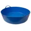 Red Gorilla Large Shallow 35L Tub Blue