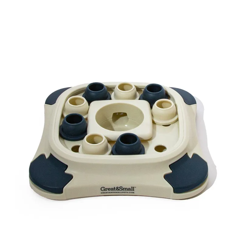 Great and Small Slow Down Square Puzzle Feeder