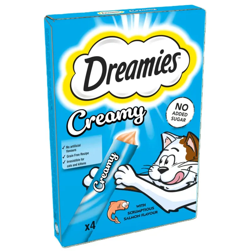 Dreamies Creamy Treats Salmon 40g