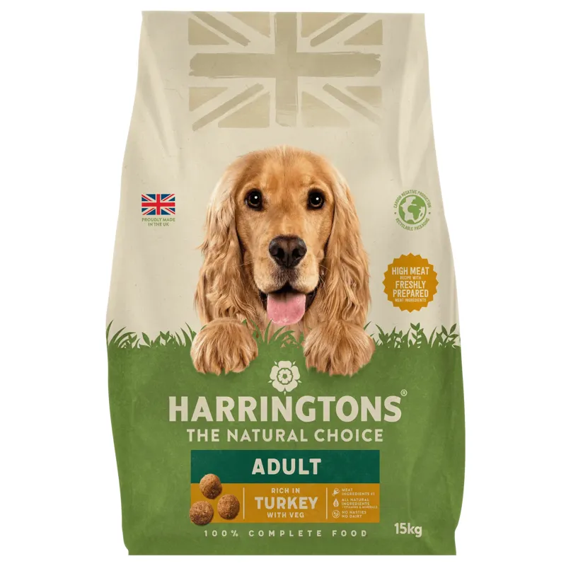 Harringtons Adult Dog Turkey and Veg 15kg