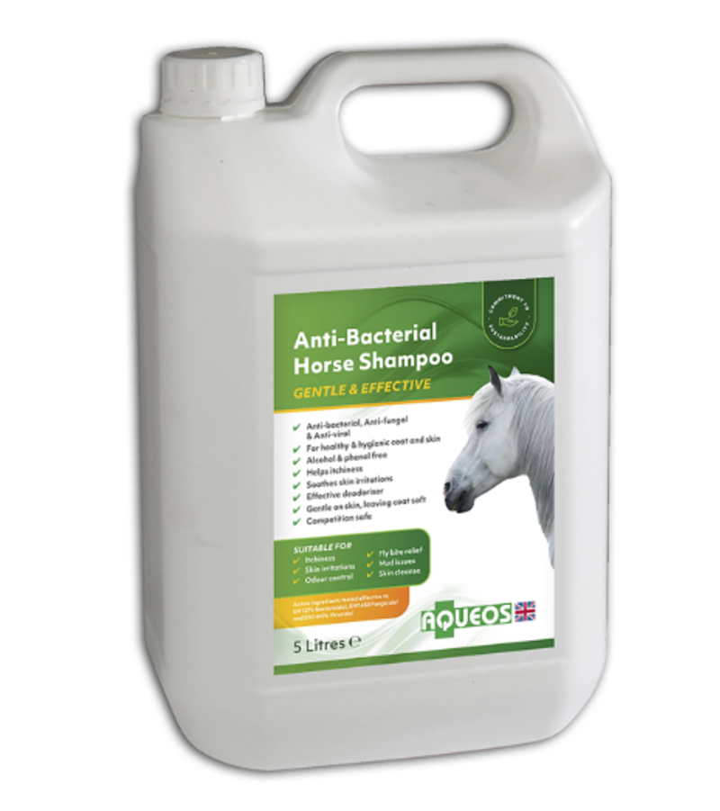 Aqueos Anti-Bacterial Horse Shampoo