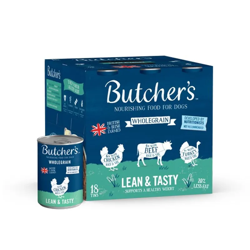 Butcher's Lean and Tasty Cans 18 x 390g