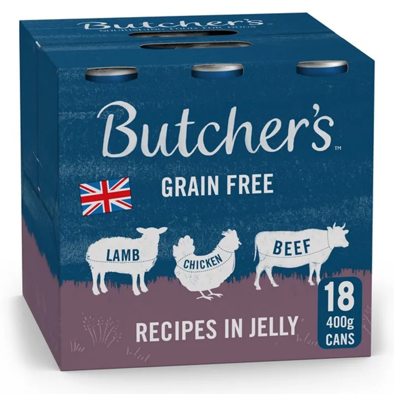 Butcher's Recipes in Jelly Cans 18 x 400g