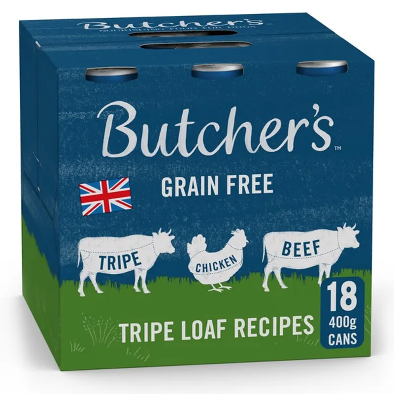 Butcher's Tripe Loaf Recipes Cans 18 x 400g