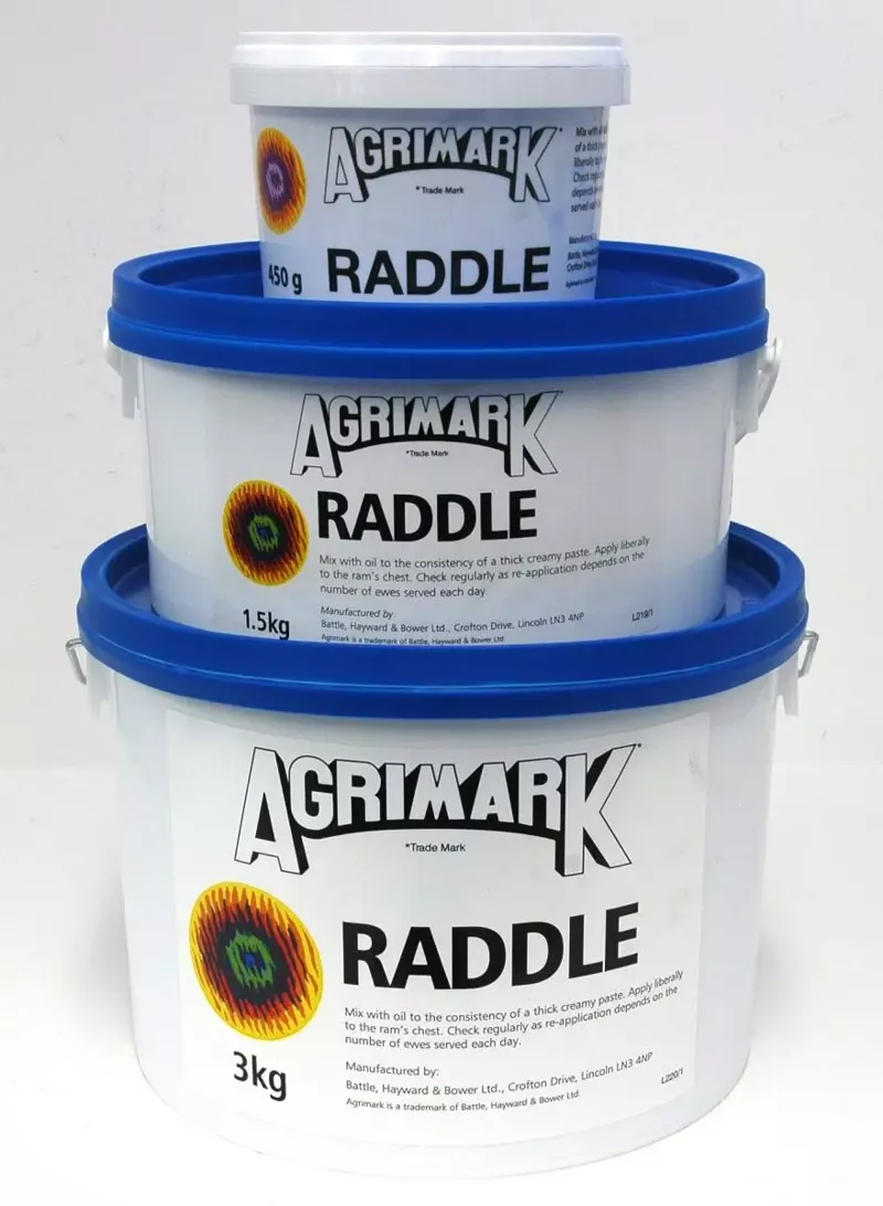 Agrimark Sheep Colouring Powder - Raddle - - Blue