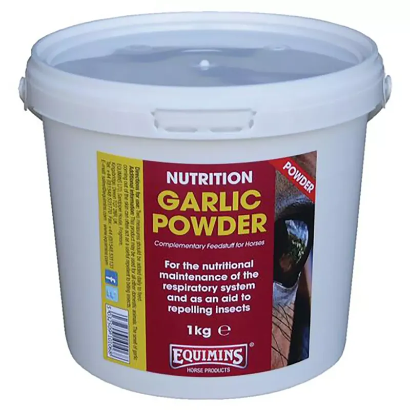 Equimins Garlic Powder Tub 1kg