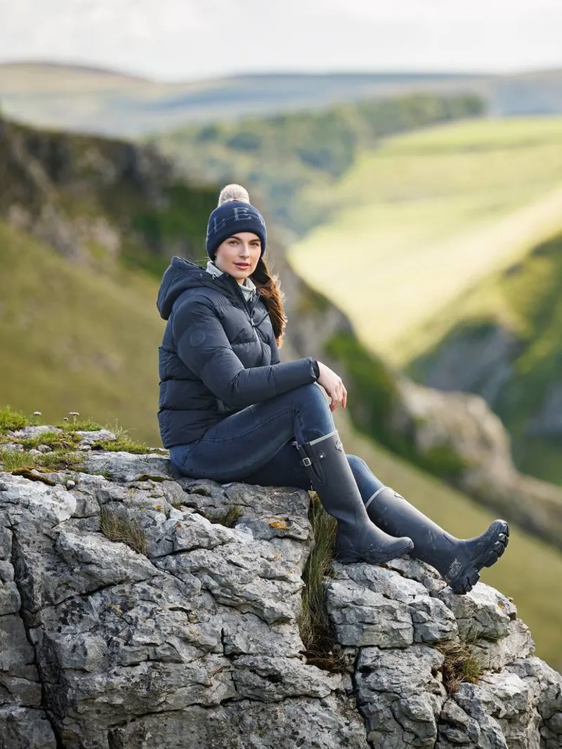LeMieux Stride Wellington Boot in Navy-1