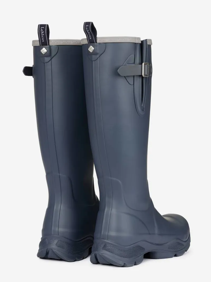 LeMieux Stride Wellington Boot in Navy-7