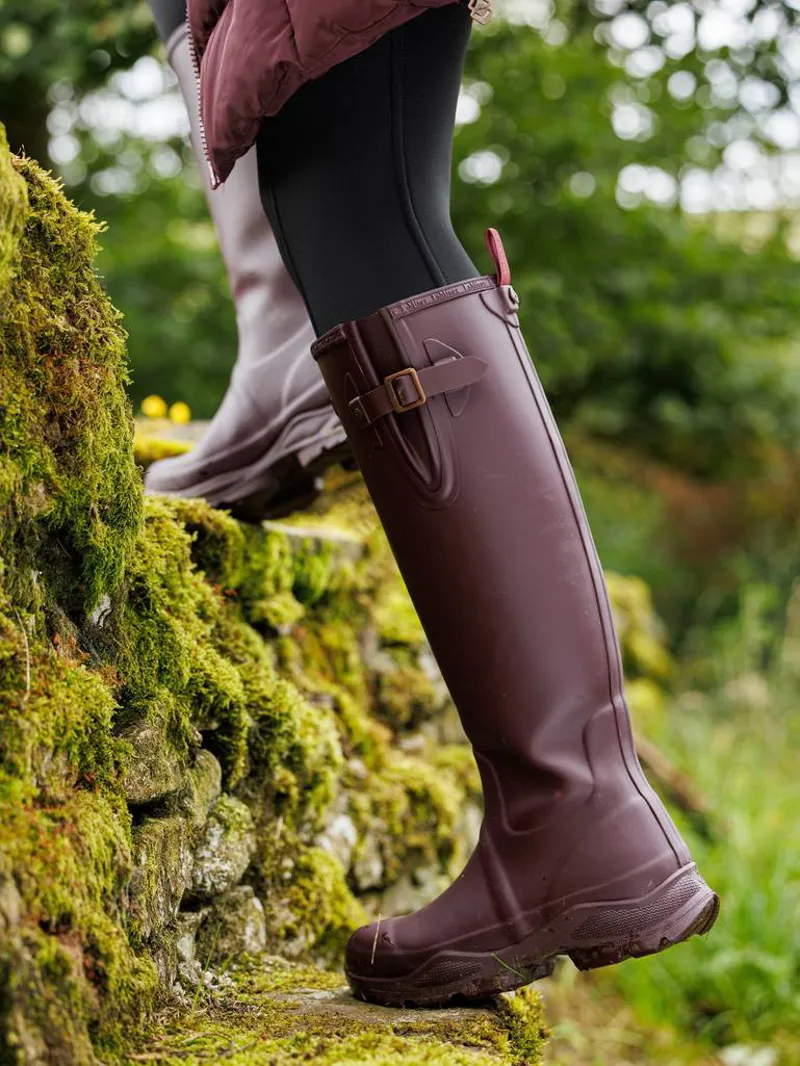 LeMieux Stride Wellington Boot in Port-3