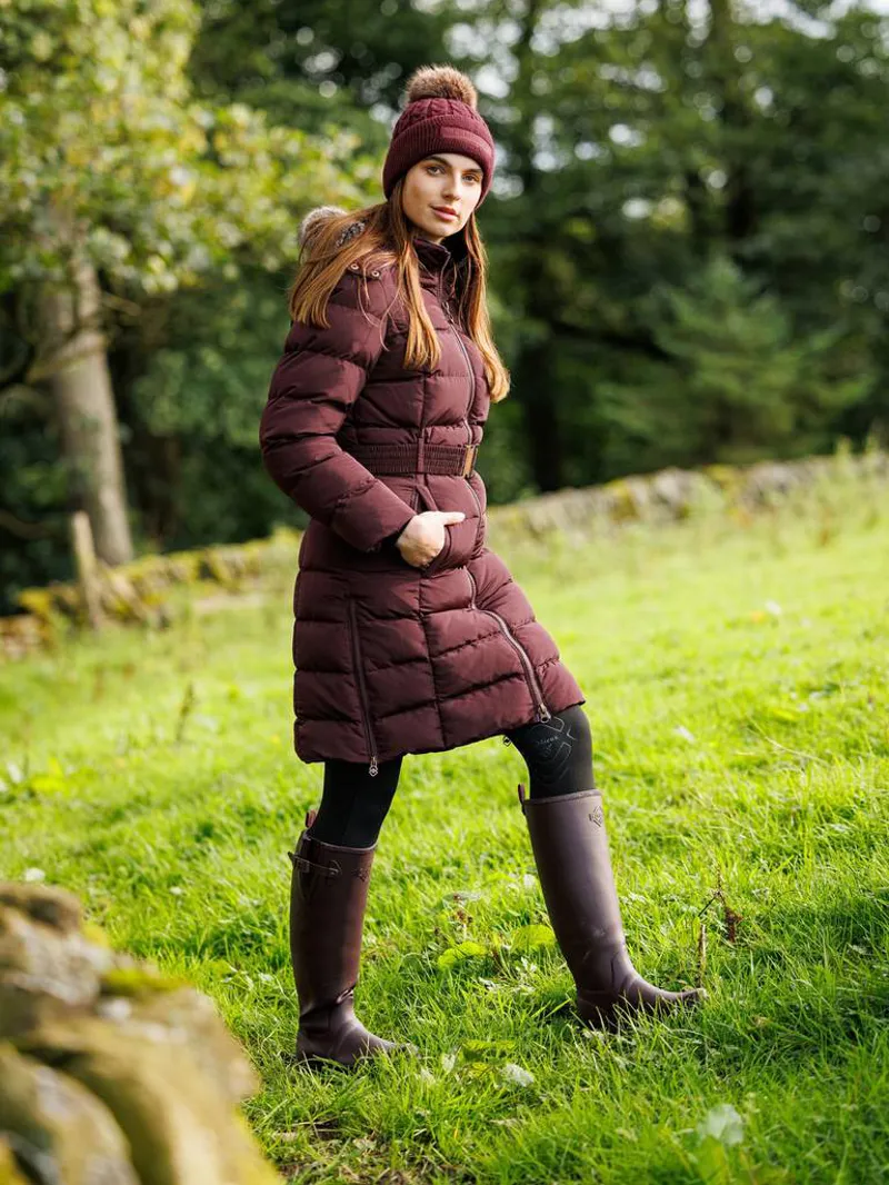 LeMieux Stride Wellington Boot in Port-2
