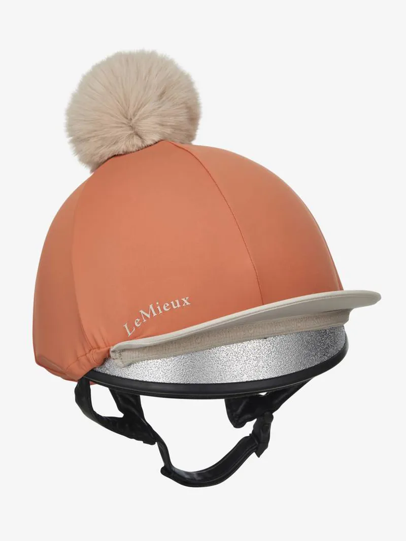 LeMieux Pom Hat Silk Apricot
