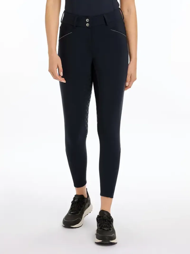 LeMieux Victoria Breech Silicone Seat Navy
