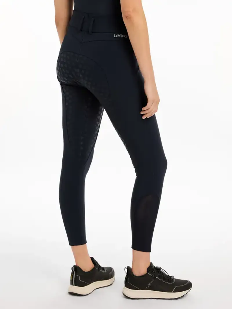 LeMieux Victoria Breech Silicone Seat Navy-1