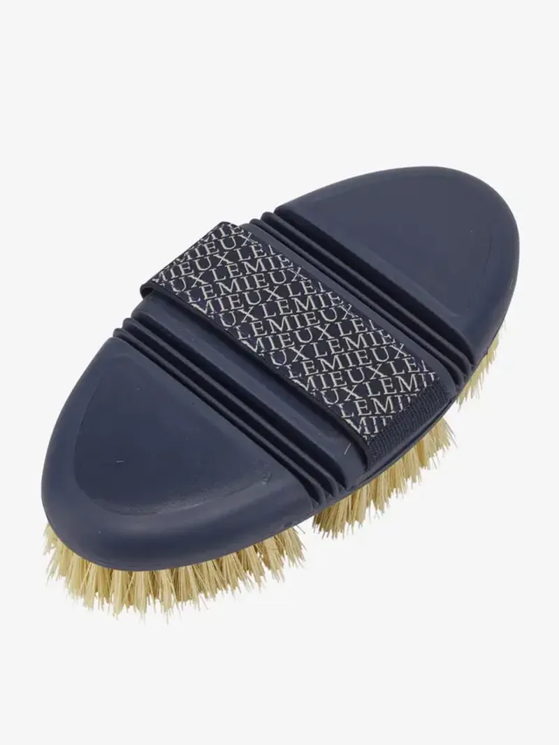 LeMieux Flexi Scrubbing Brush Navy-1