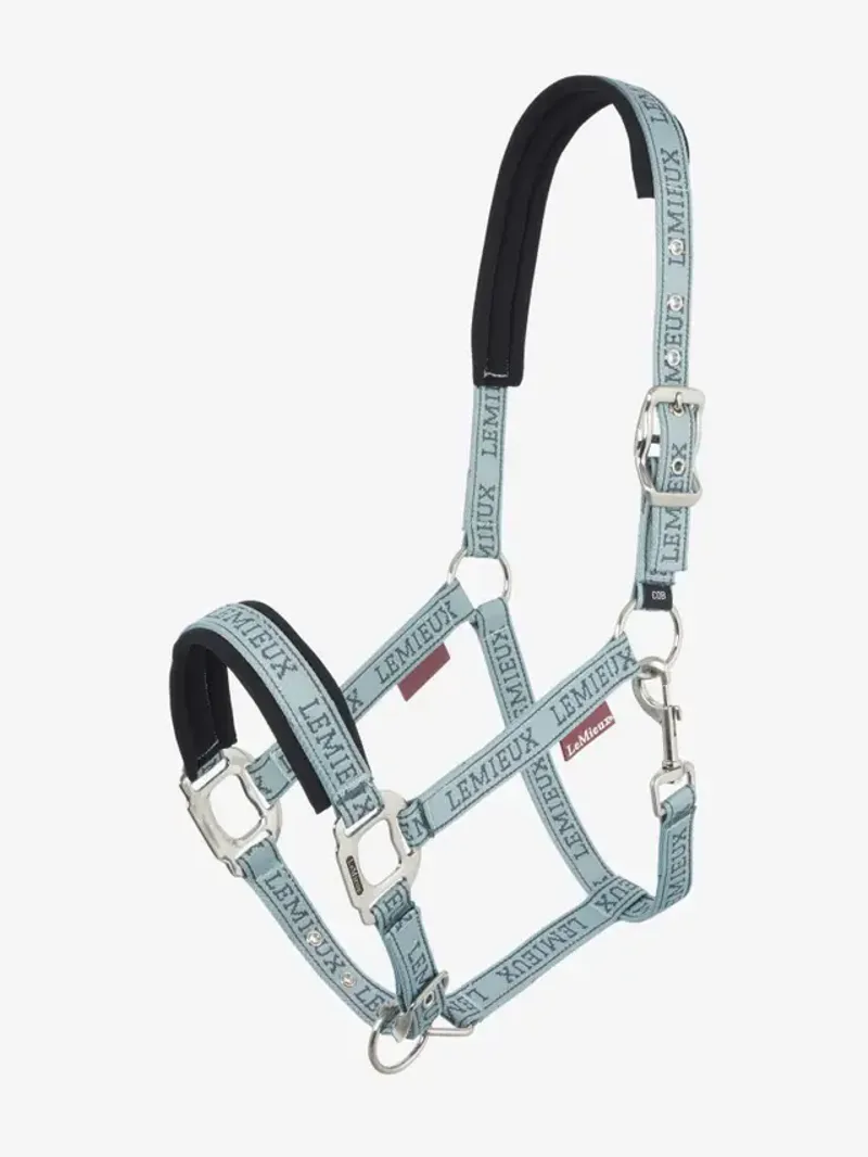 LeMieux Logo Headcollar Glacier