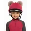 LeMieux Mini Double Pom Hat Silk Ember