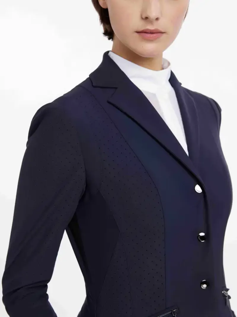 LeMieux Jessica Mesh Show Jacket Navy-2