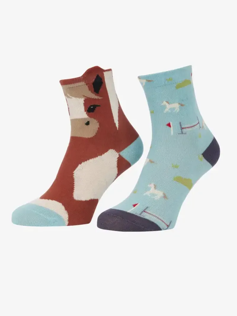 LeMieux Character Cotton Socks Flash