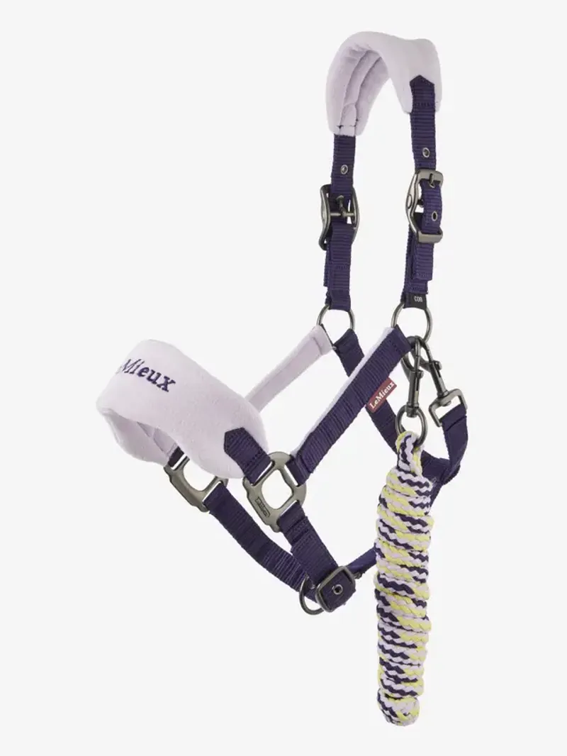 LeMieux Mini Vogue Headcollar and Leadrope Juniper