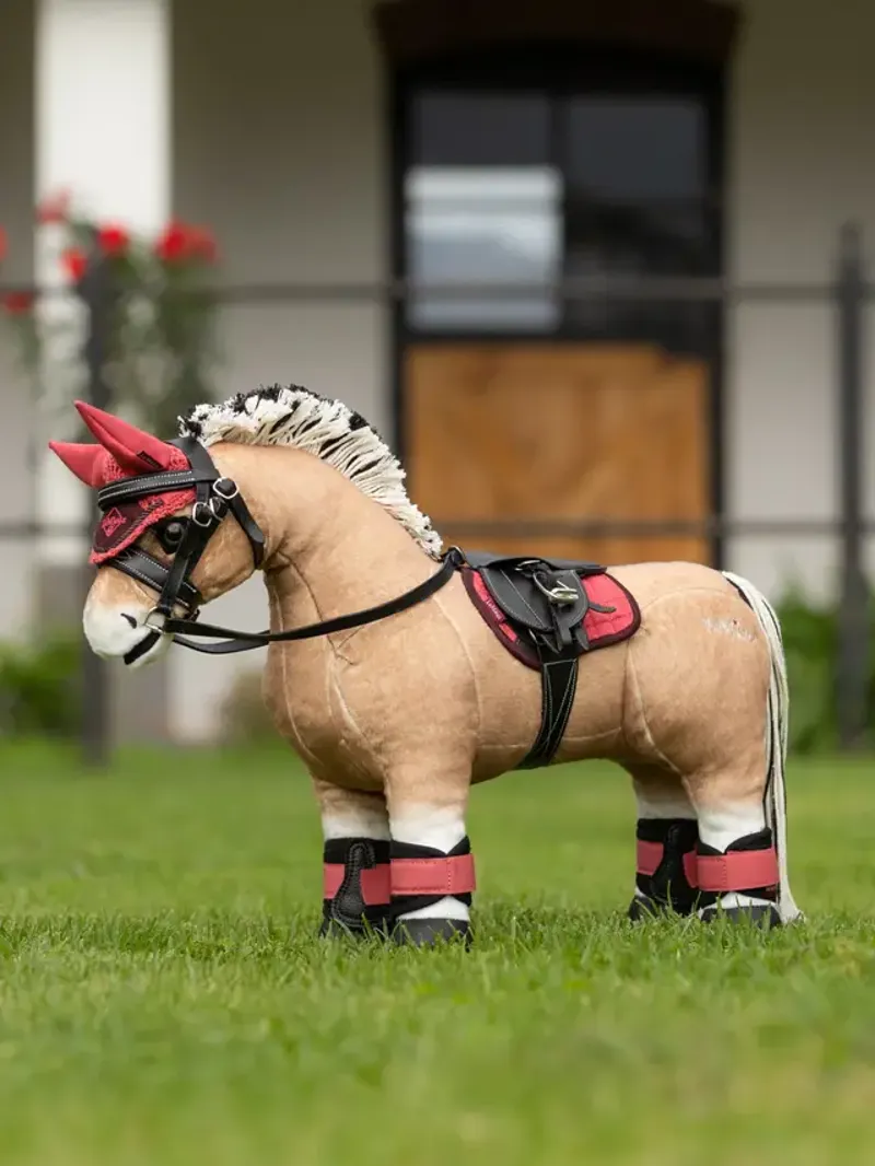 LeMieux Toy Pony Pad Cranberry-1