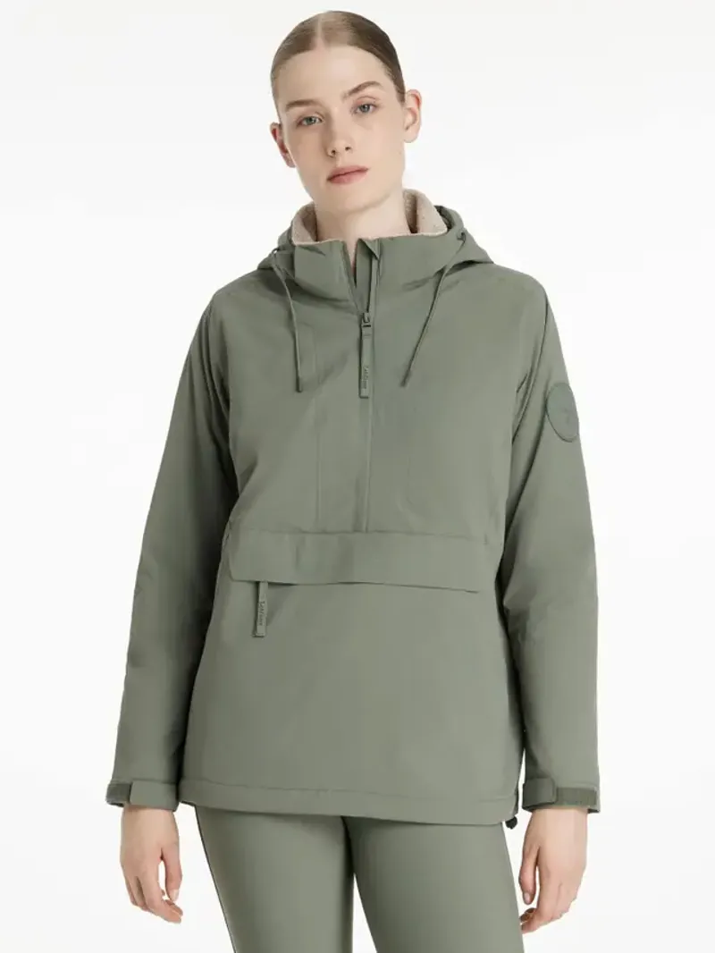 LeMieux Phoebe Half Zip Waterproof Anorak Rosemary