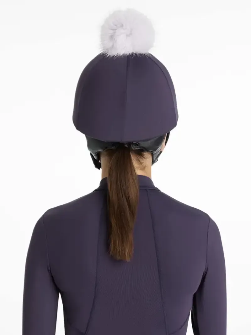 LeMieux Classique Pom Hat Silk Juniper-1