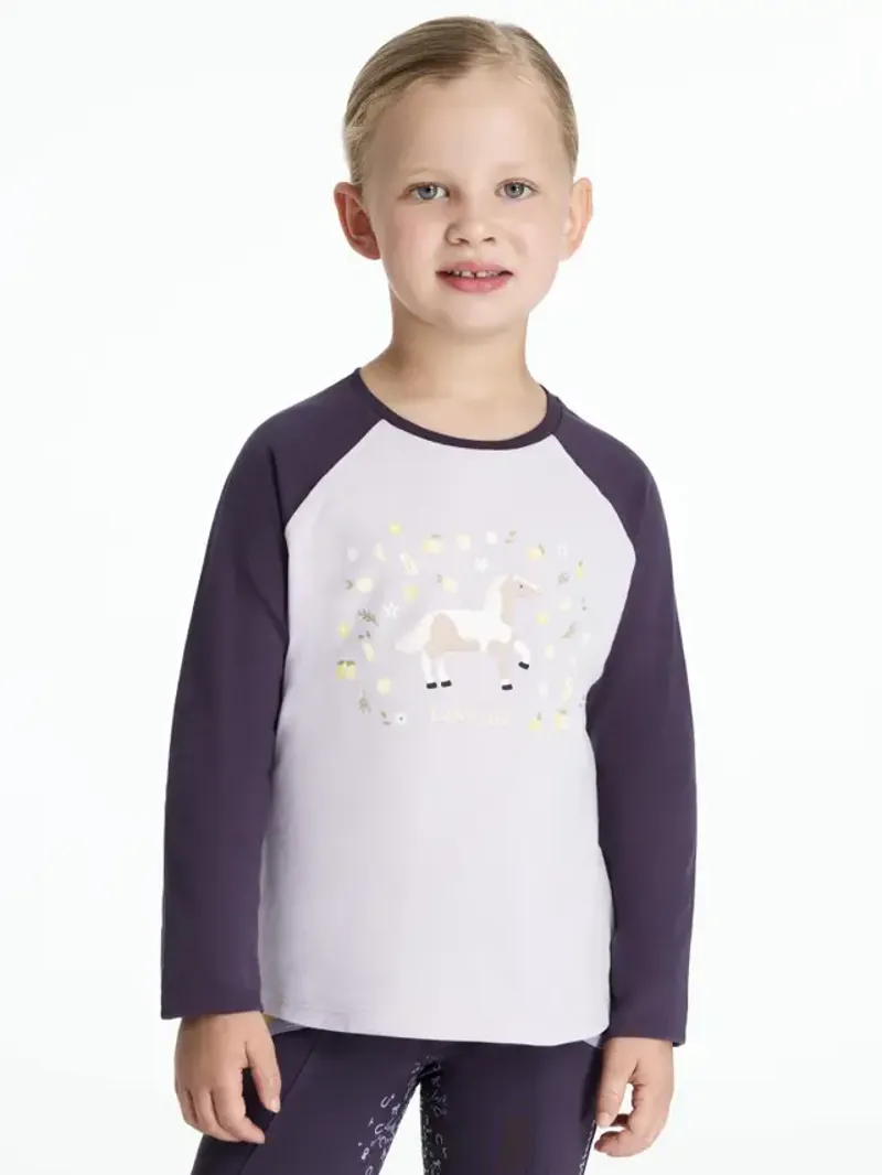 LeMieux Mini Jamie Lemon Long Sleeve Top Lilac