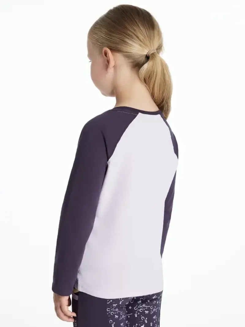 LeMieux Mini Jamie Lemon Long Sleeve Top Lilac-1