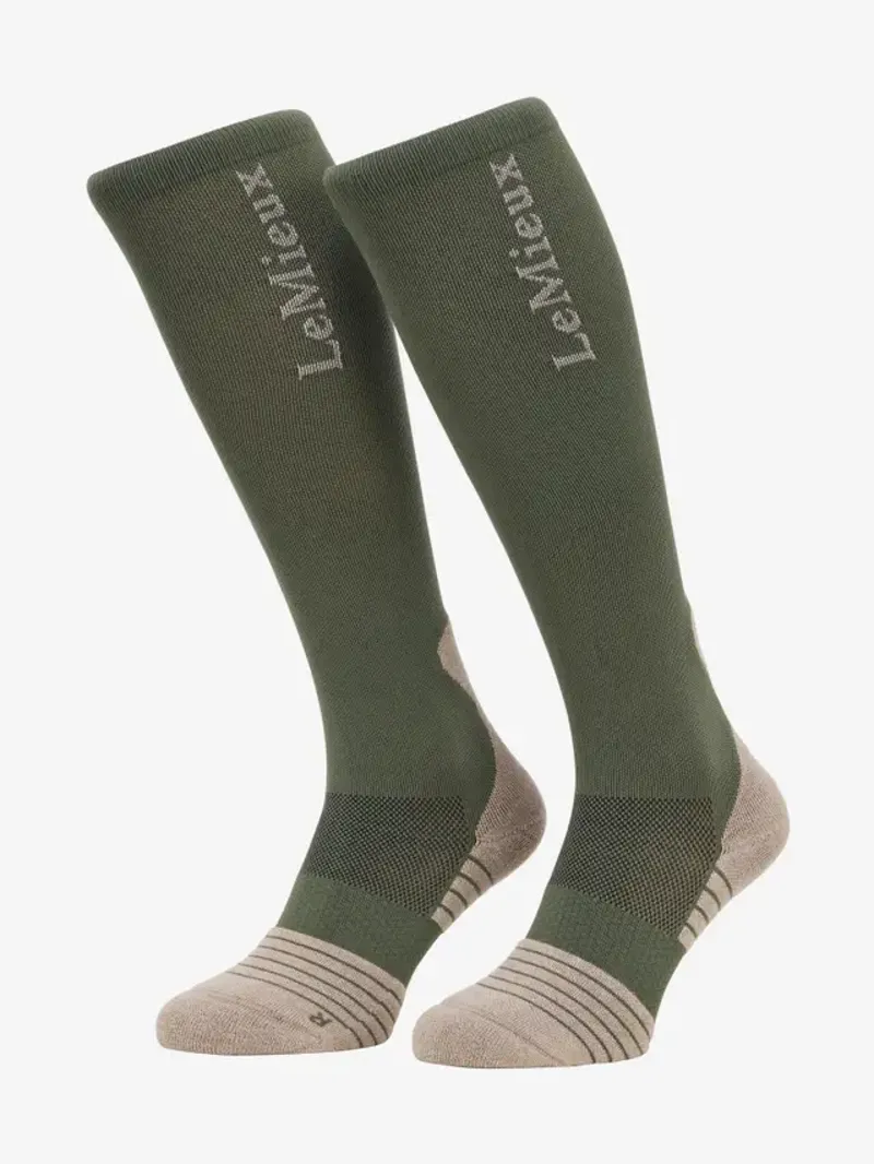 LeMieux Performance Socks Rosemary-1
