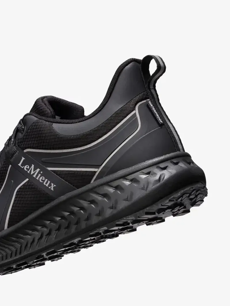 LeMieux Mens Trax Viva Waterproof Trainer Black-2