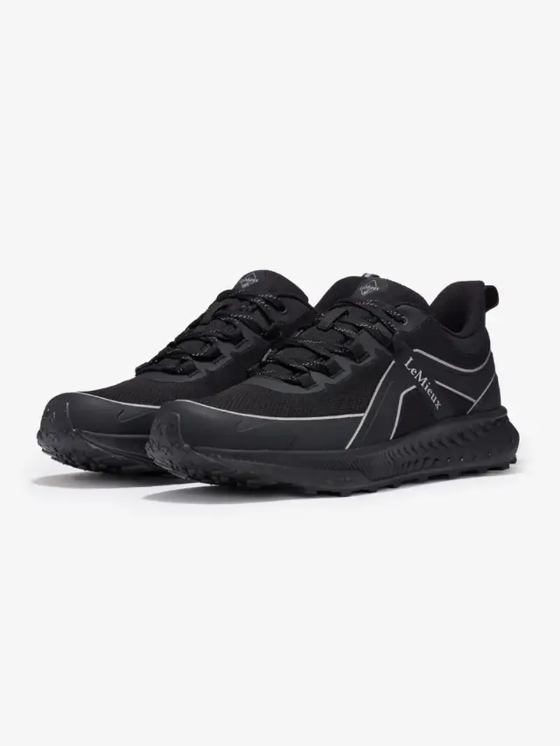 LeMieux Mens Trax Viva Waterproof Trainer Black-1