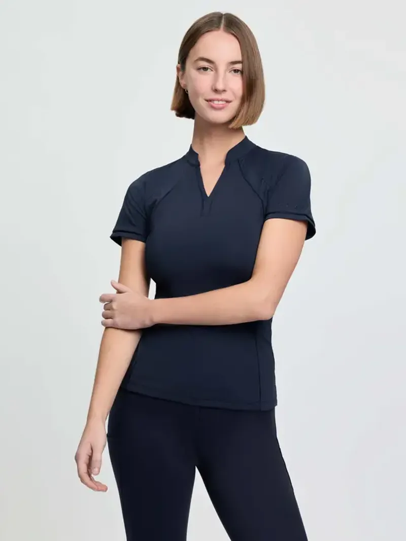 LeMieux Lisa Mesh Base Layer Navy