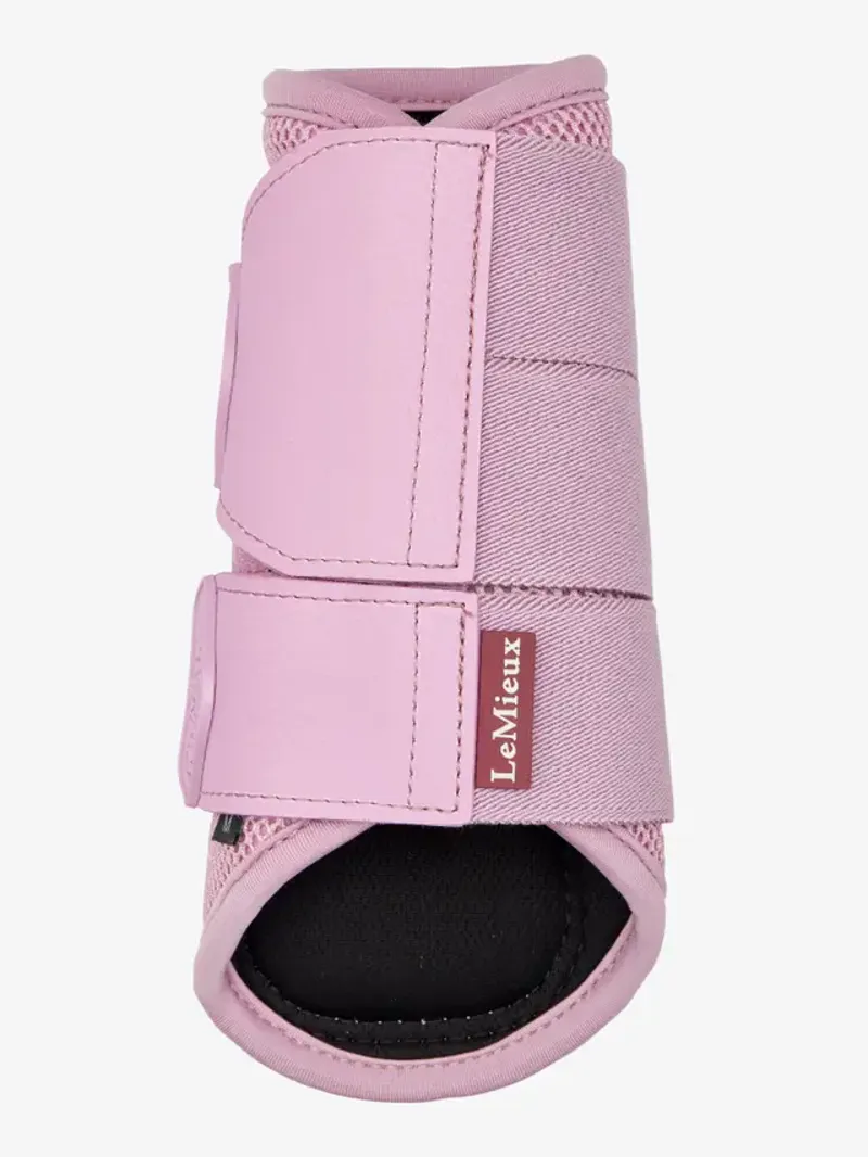 LeMieux Arika Mesh Brushing Boots Fondant-1