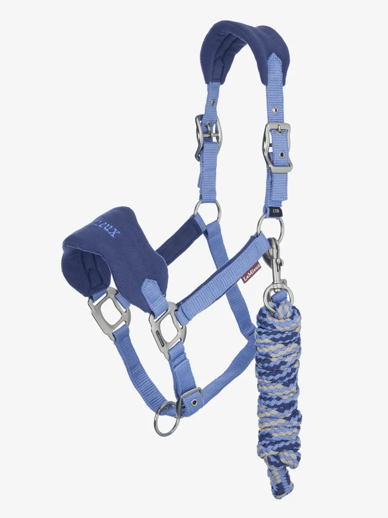 LeMieux Vogue Headcollar and Leadrope Powder Blue